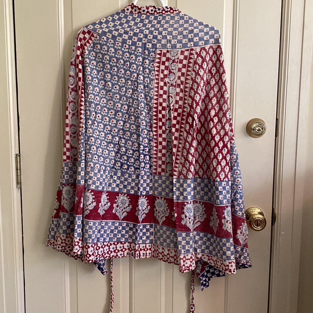 Boho Vintage Wraparound Skirt - Picture 4 of 4